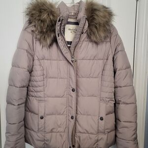 Abercrombie&Fitch removable hood Jacket Cream (M)